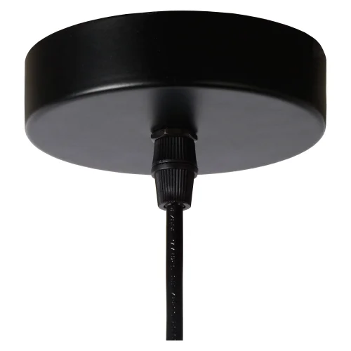 Светильник подвесной лофт Orrin 02404/01/30 Lucide чёрный медь 1 лампа, основание чёрное в стиле современный лофт  фото 2